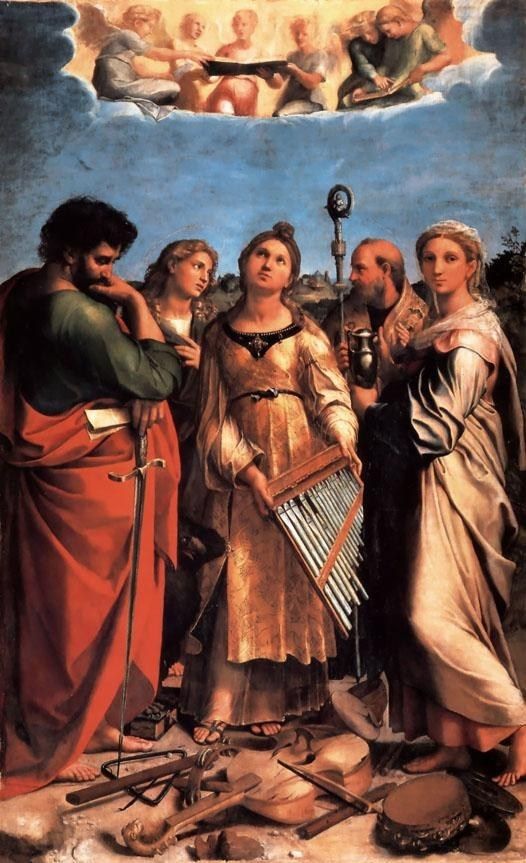Raphael The Saint Cecilia Altarpiece